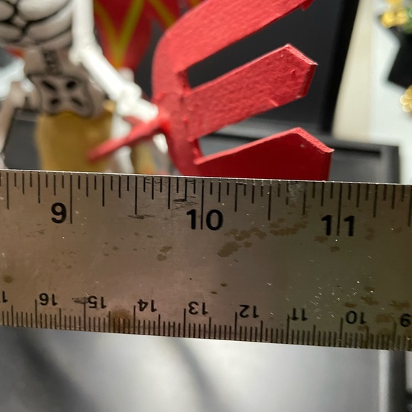 Diablo Skeleton Day Of The Dead Paper Mache dia de los muertos Mexico RARE Vntg - Picture 10 of 12